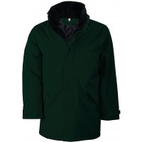 PARKA VERDE FLORESTA ACOLCHOADA C/ CAPUZ K677 